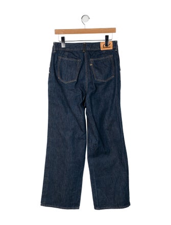 45rpm Mid-Rise Wide Leg Jeans