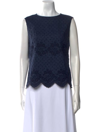 45rpm Linen Scoop Neck Top