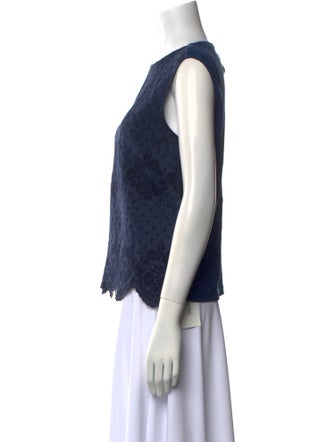 45rpm Linen Scoop Neck Top