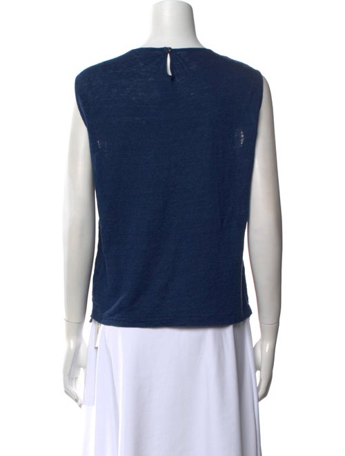 45rpm Linen Scoop Neck Top