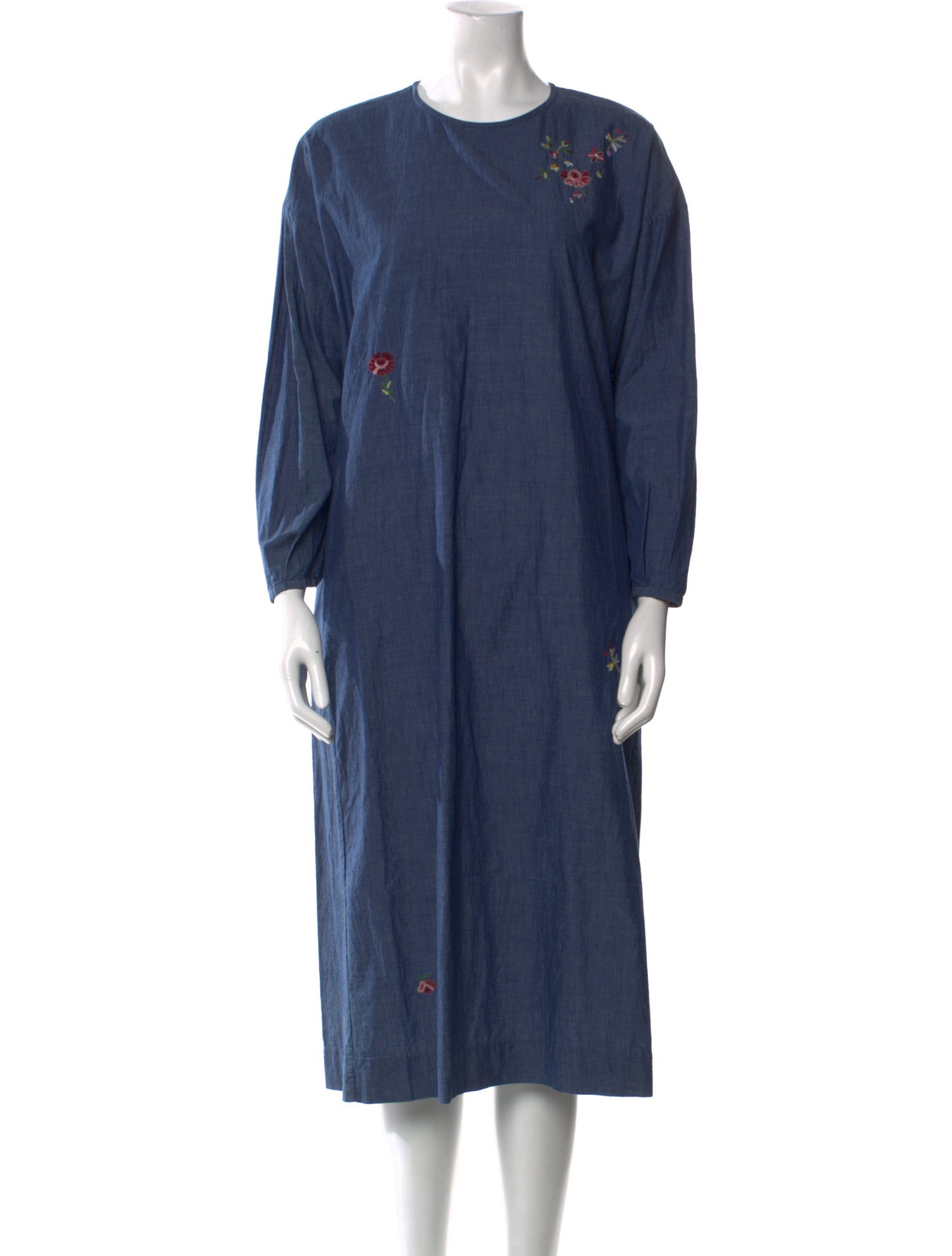 45rpm Crew Neck Midi Length Dress