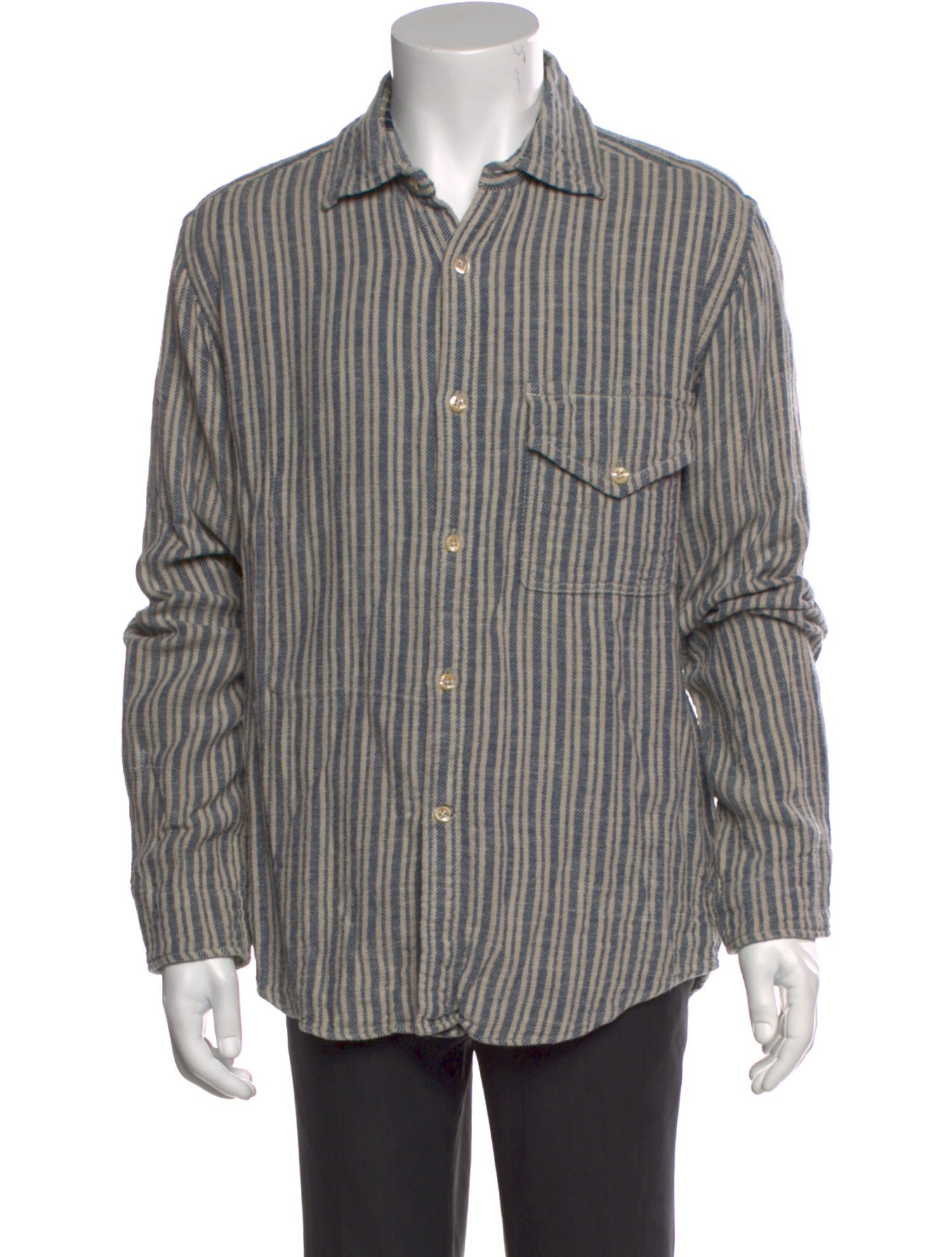 45rpm Striped Long Sleeve Shirt