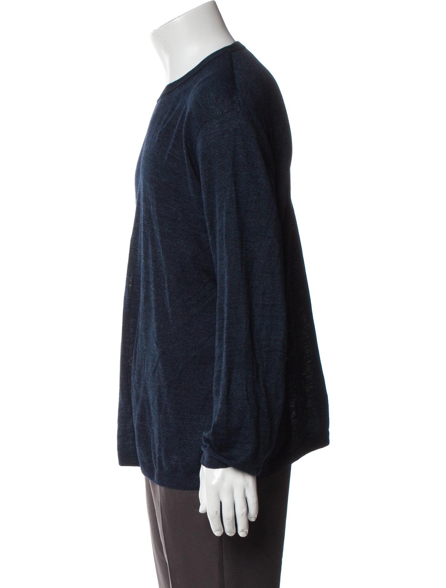 45rpm Crew Neck Long Sleeve Henley