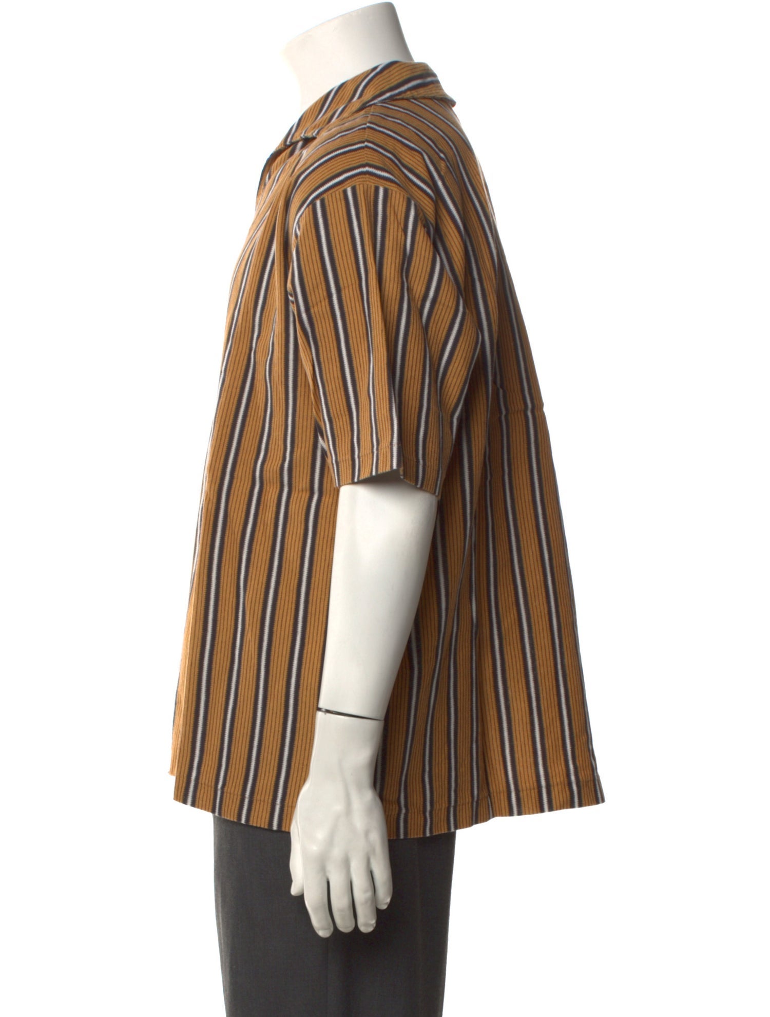 45R Striped Short Sleeve Shirt