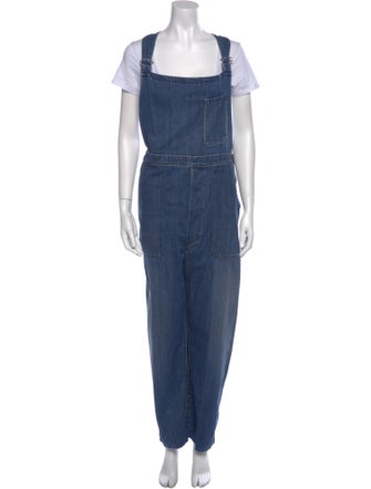 45R Square Neckline Jumpsuit