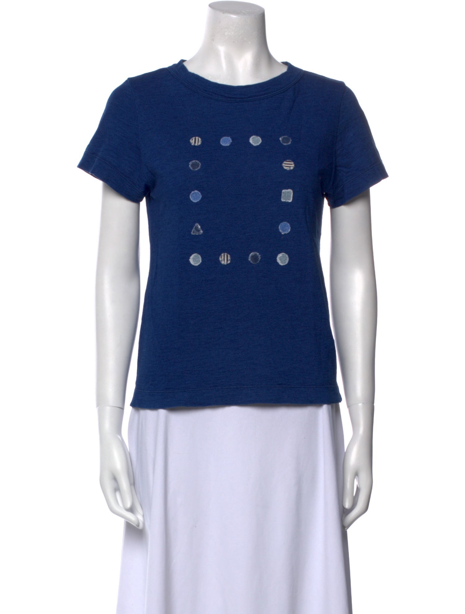 45R Graphic Print Crew Neck T-Shirt