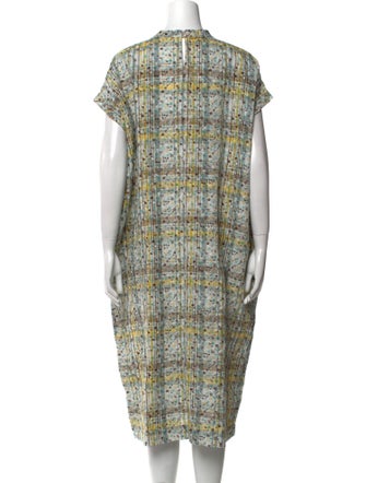 45R Linen Midi Length Dress