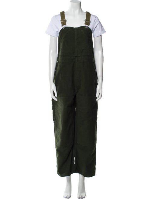 45R Square Neckline Jumpsuit