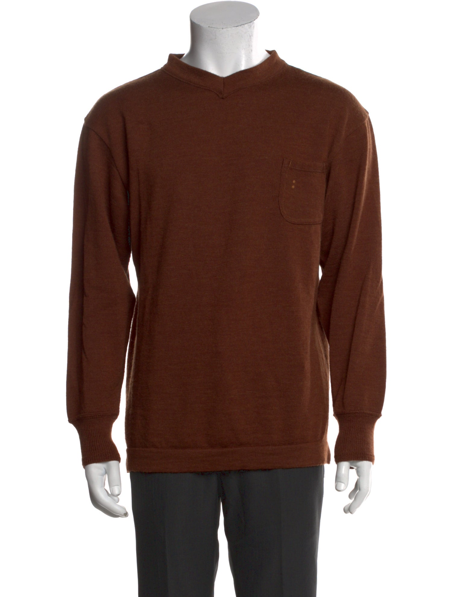 45R Wool Crew Neck Pullover