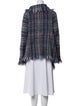 45R Wool Plaid Print Jacket