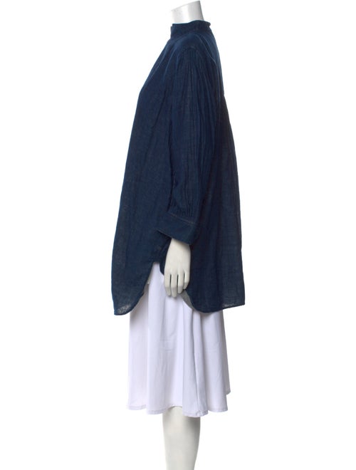 45R Mock Neck Long Sleeve Tunic