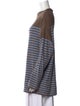 45R Cashmere Striped Sweater