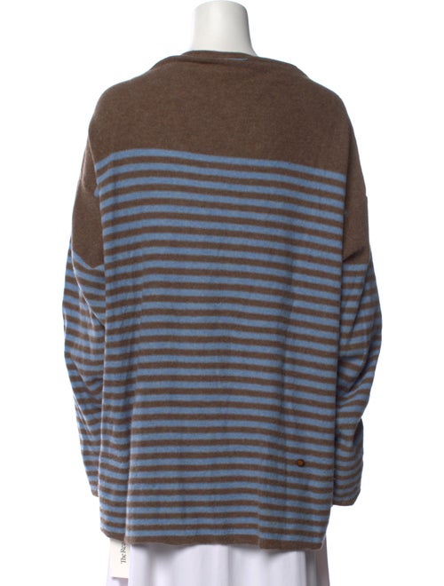 45R Cashmere Striped Sweater