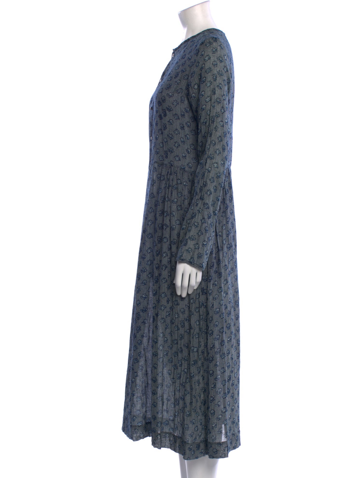 45R Floral Print Knee-Length Dress