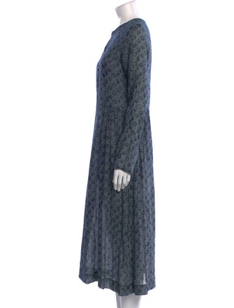 45R Floral Print Knee-Length Dress