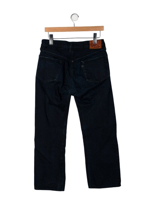 45R Mid-Rise Straight Leg Jeans