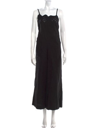 45R Square Neckline Jumpsuit