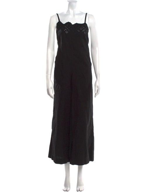 45R Square Neckline Jumpsuit