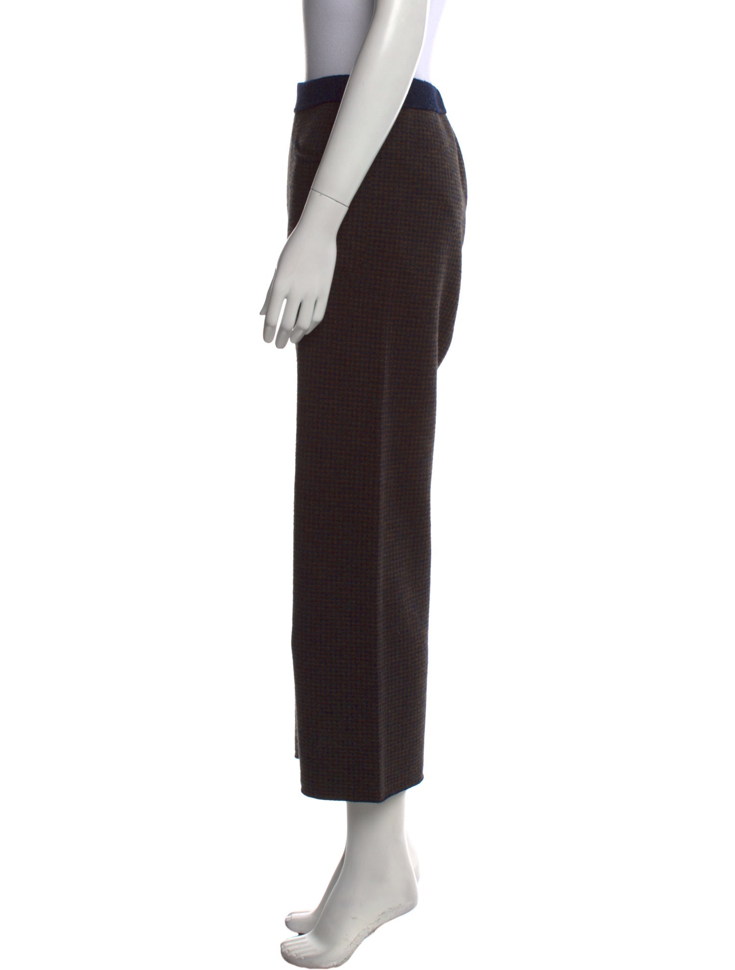 45R Wool Wide Leg Pants