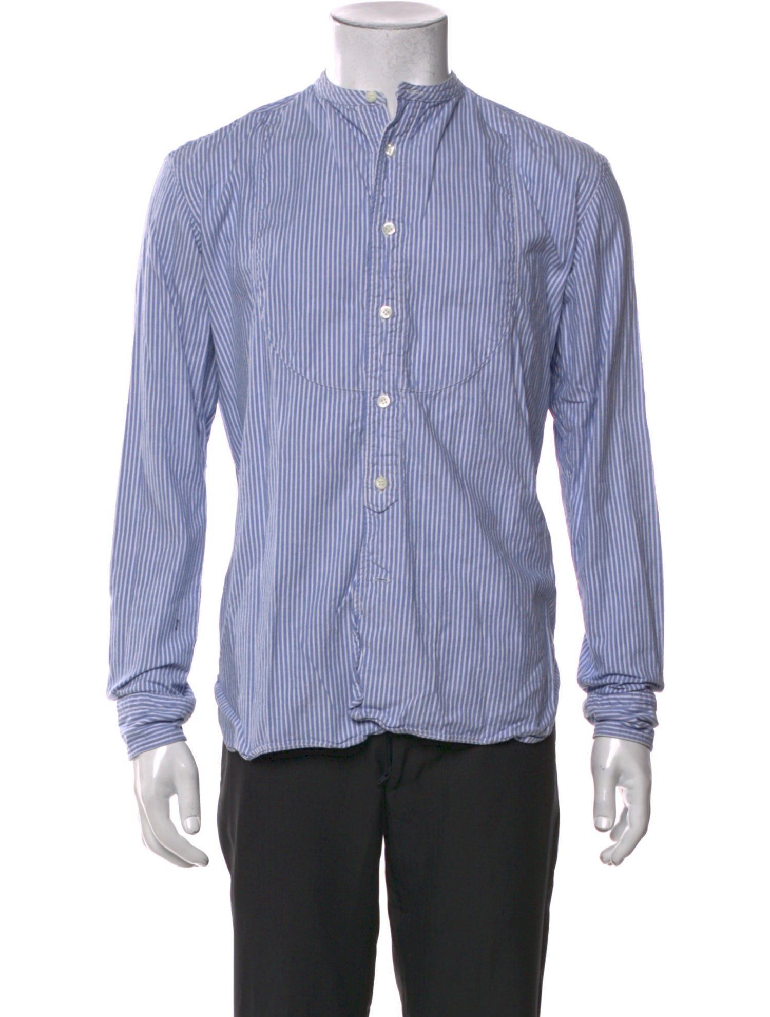 45R Striped Long Sleeve Shirt