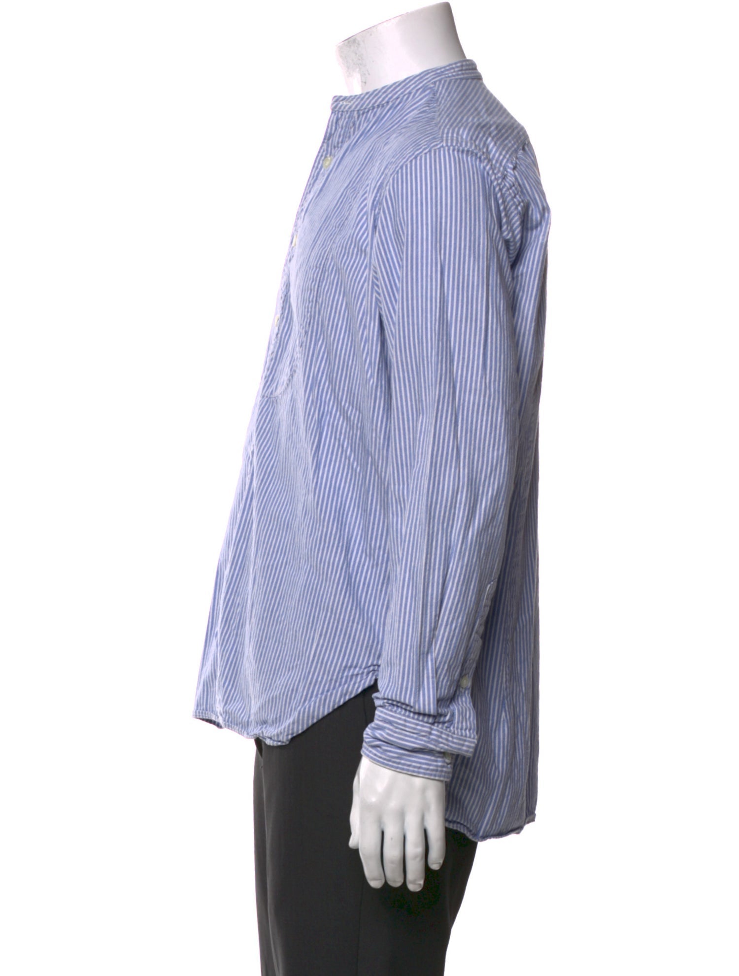 45R Striped Long Sleeve Shirt