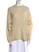 45R Cashmere Bateau Neckline Sweater