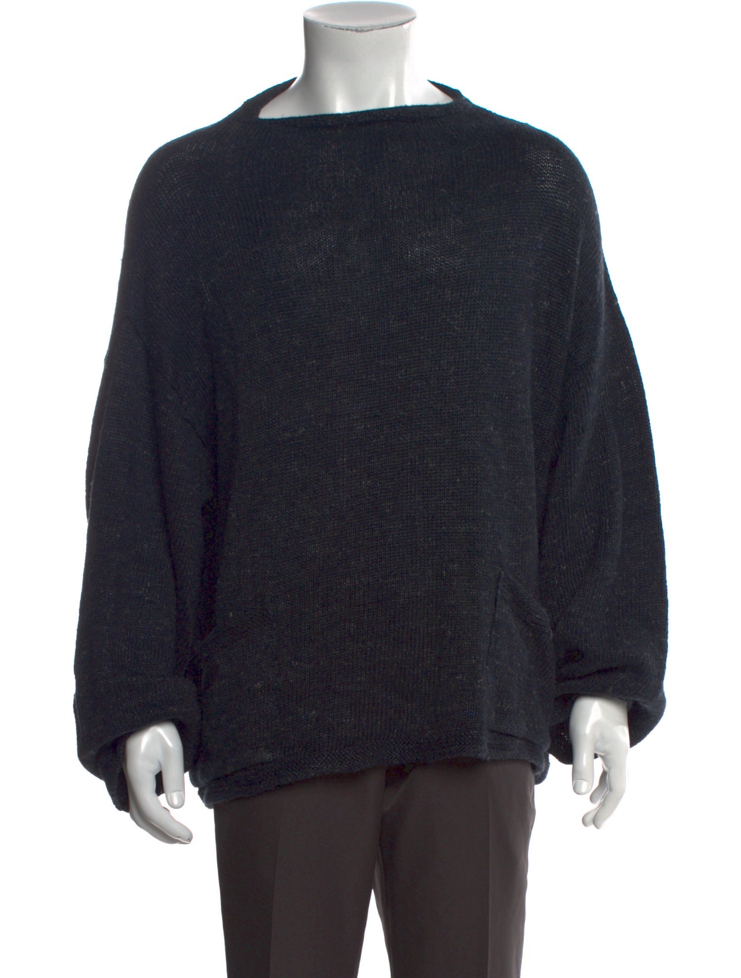45R Linen Crew Neck Pullover