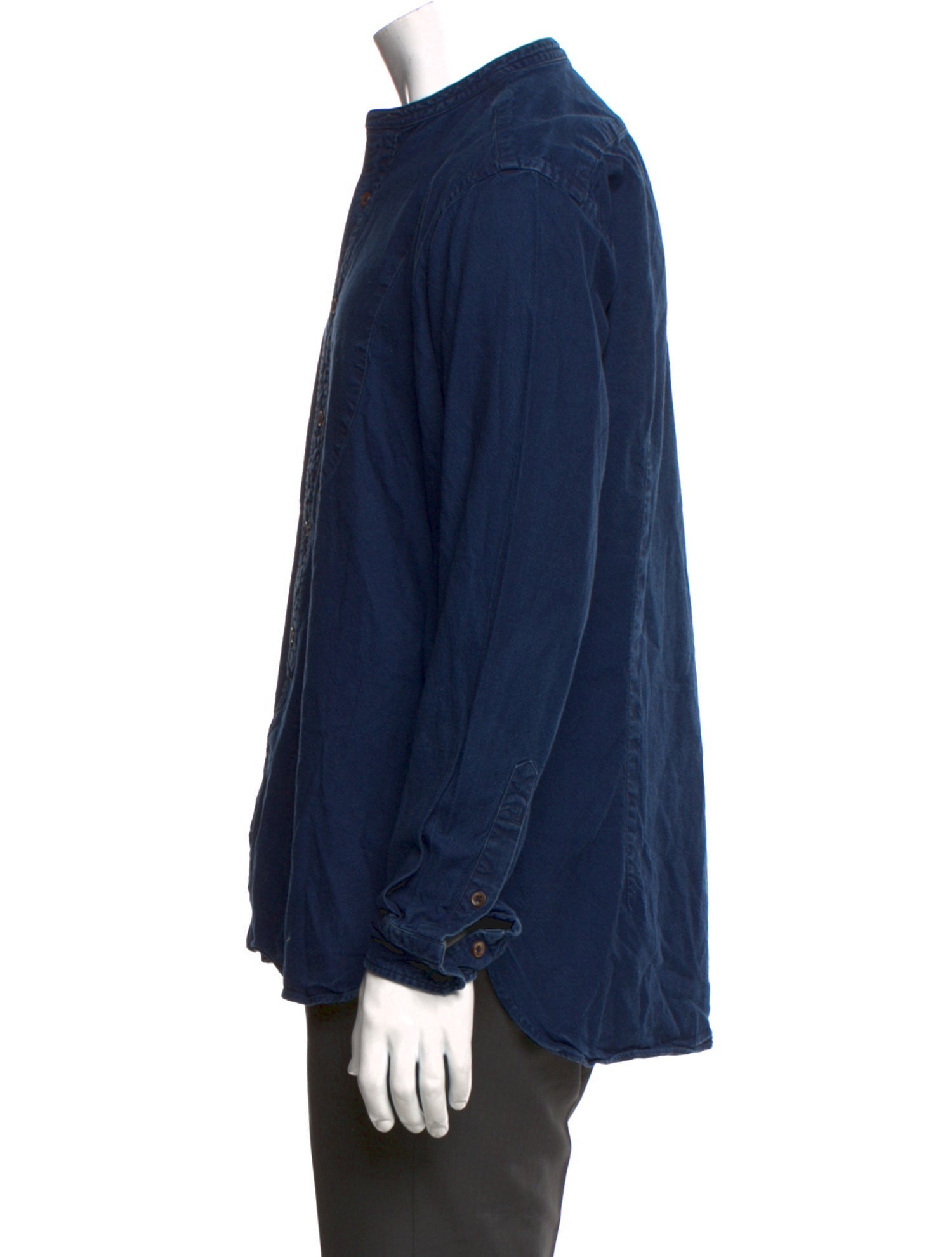 45R Long Sleeve Denim Shirt