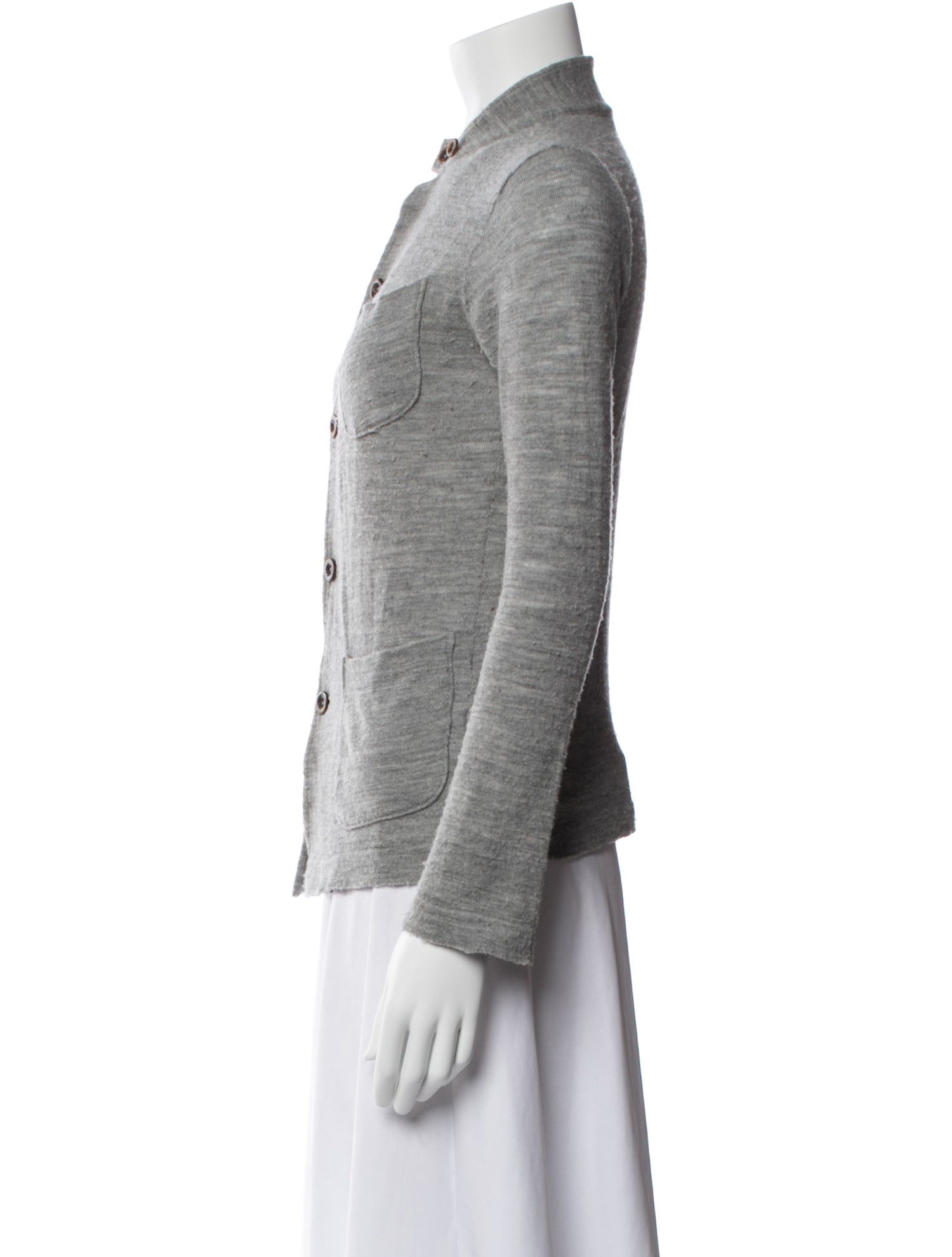 45R Wool Mock Neck Sweater