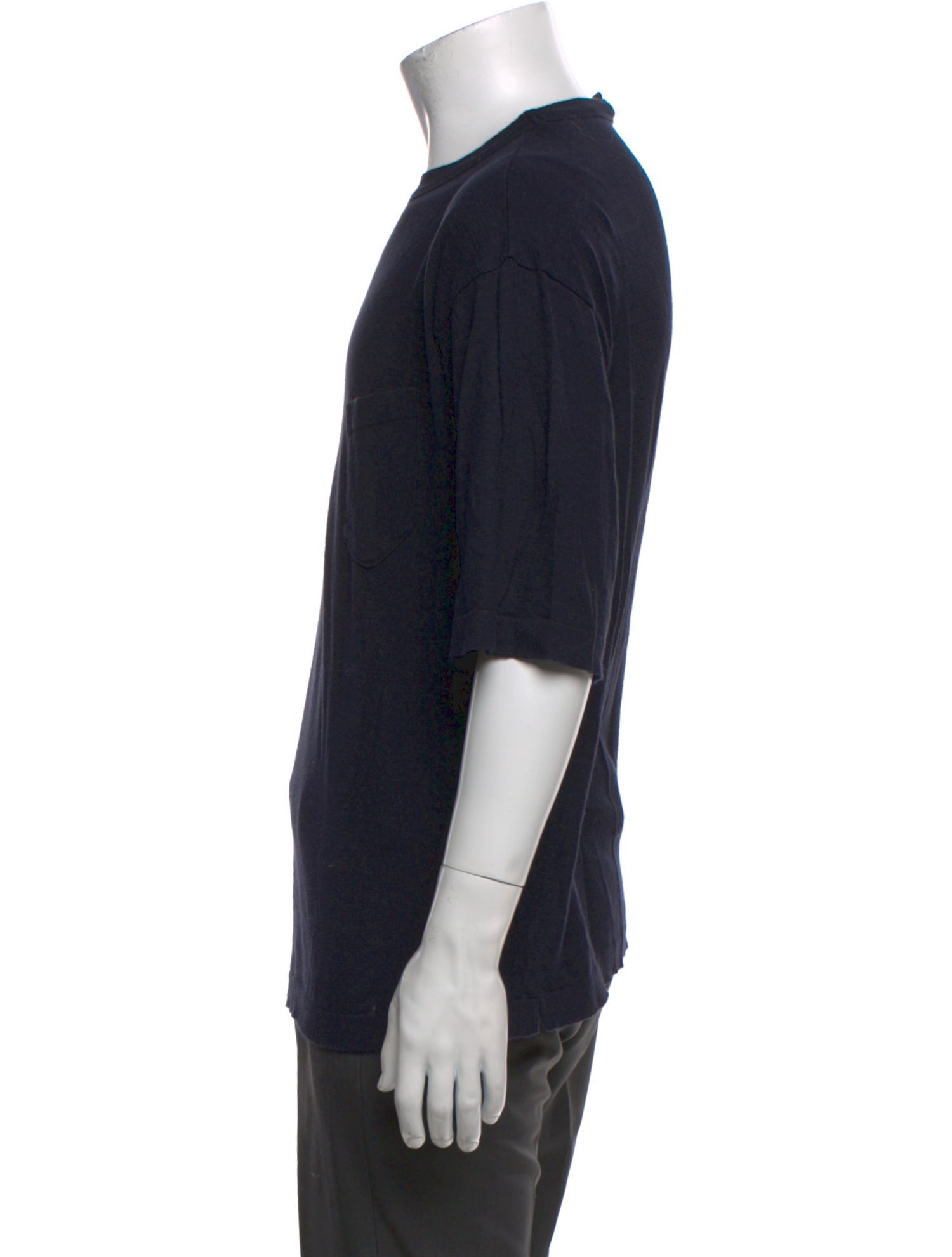 45R Crew Neck Three-Quarter Sleeve T-Shirt