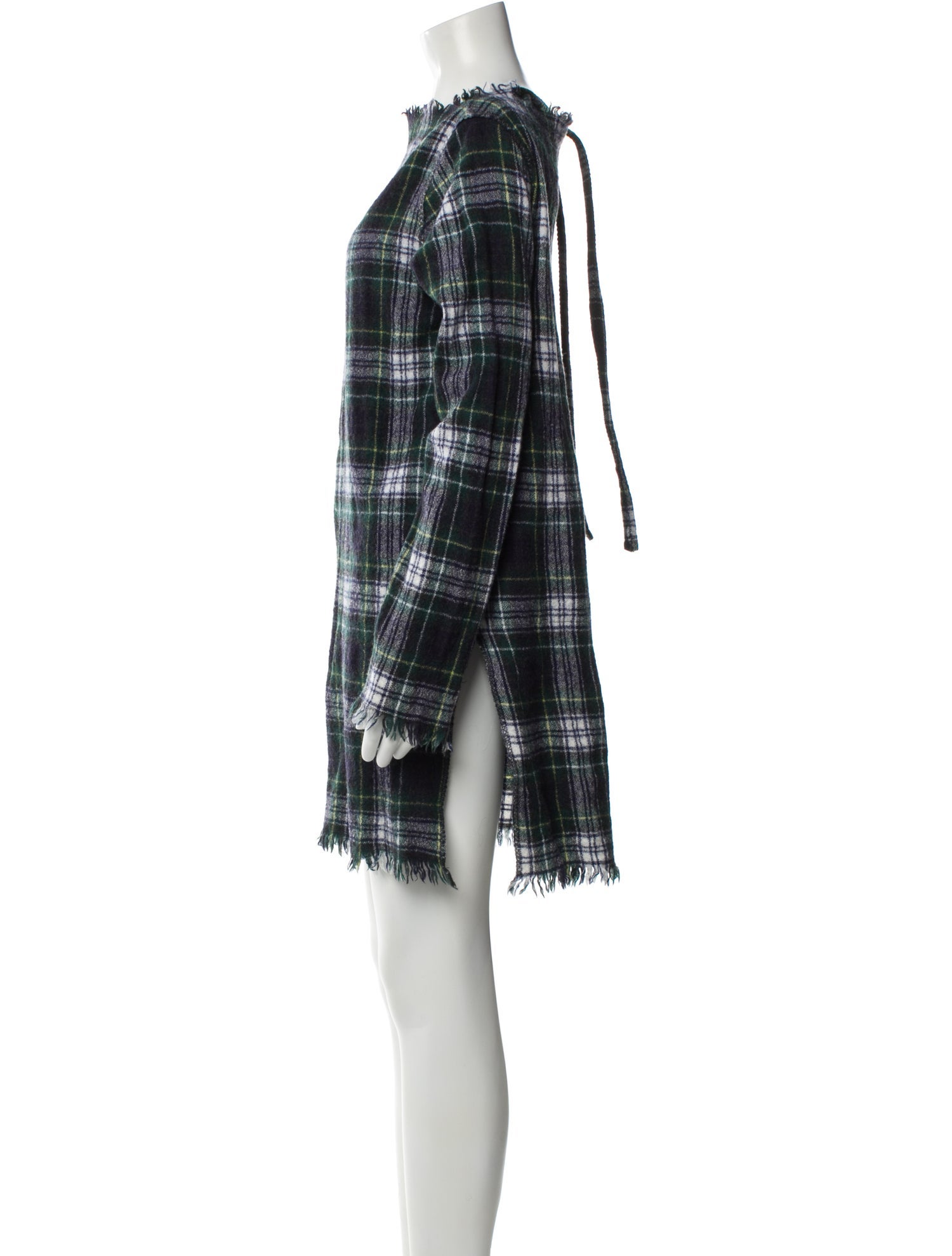 45R Wool Mini Dress