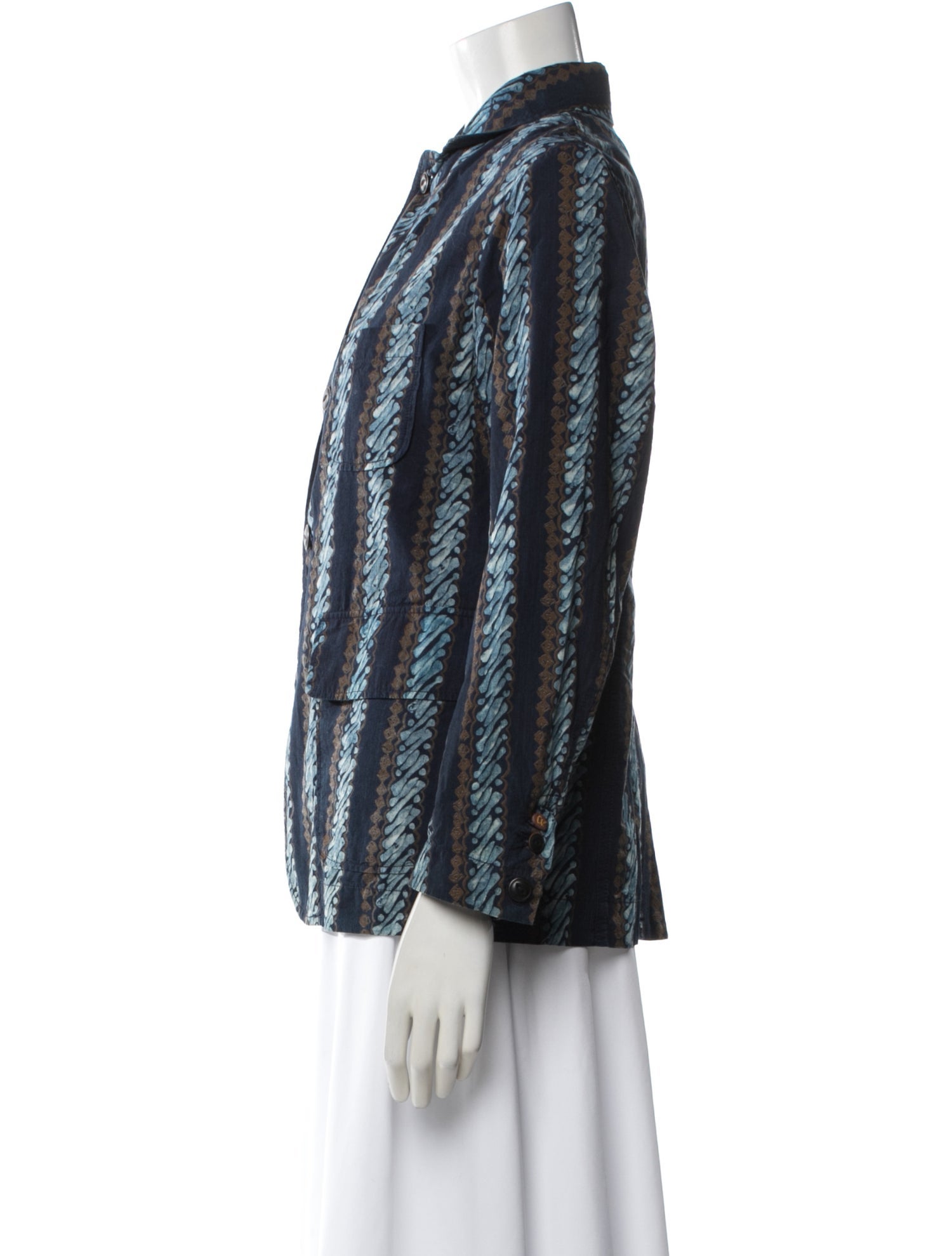 45R Striped Evening Jacket