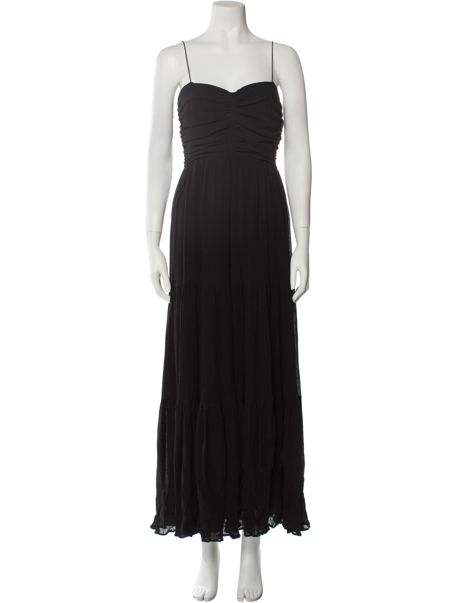 Masscob Square Neckline Long Dress