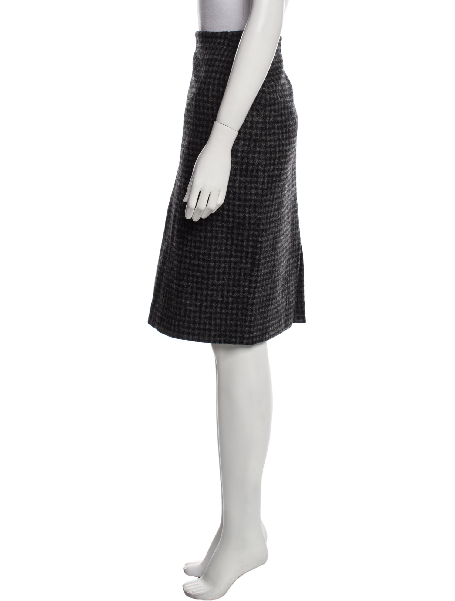 Masscob Wool Knee-Length Skirt