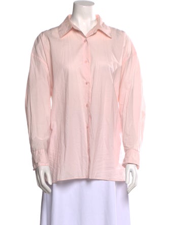 Masscob Long Sleeve Button-Up Top