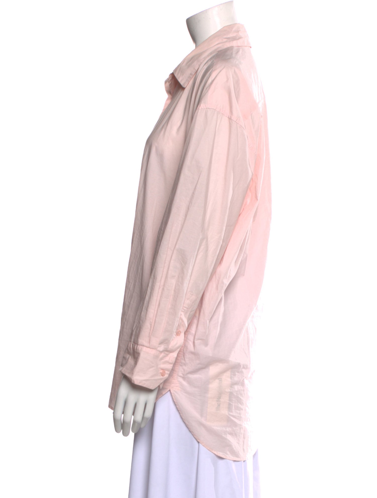 Masscob Long Sleeve Button-Up Top