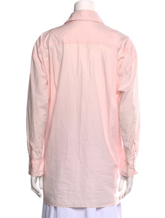 Masscob Long Sleeve Button-Up Top