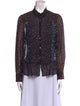 Masscob Silk Printed Blouse
