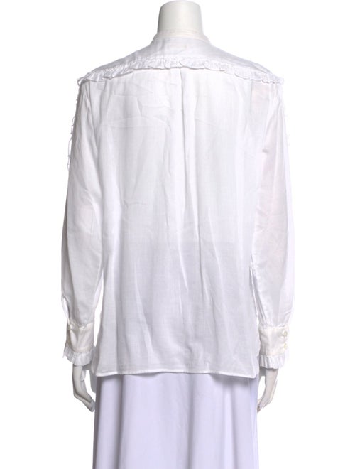 Masscob Long Sleeve Button-Up Top