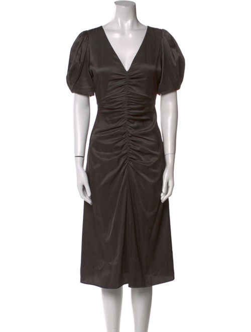 Masscob Silk Midi Length Dress