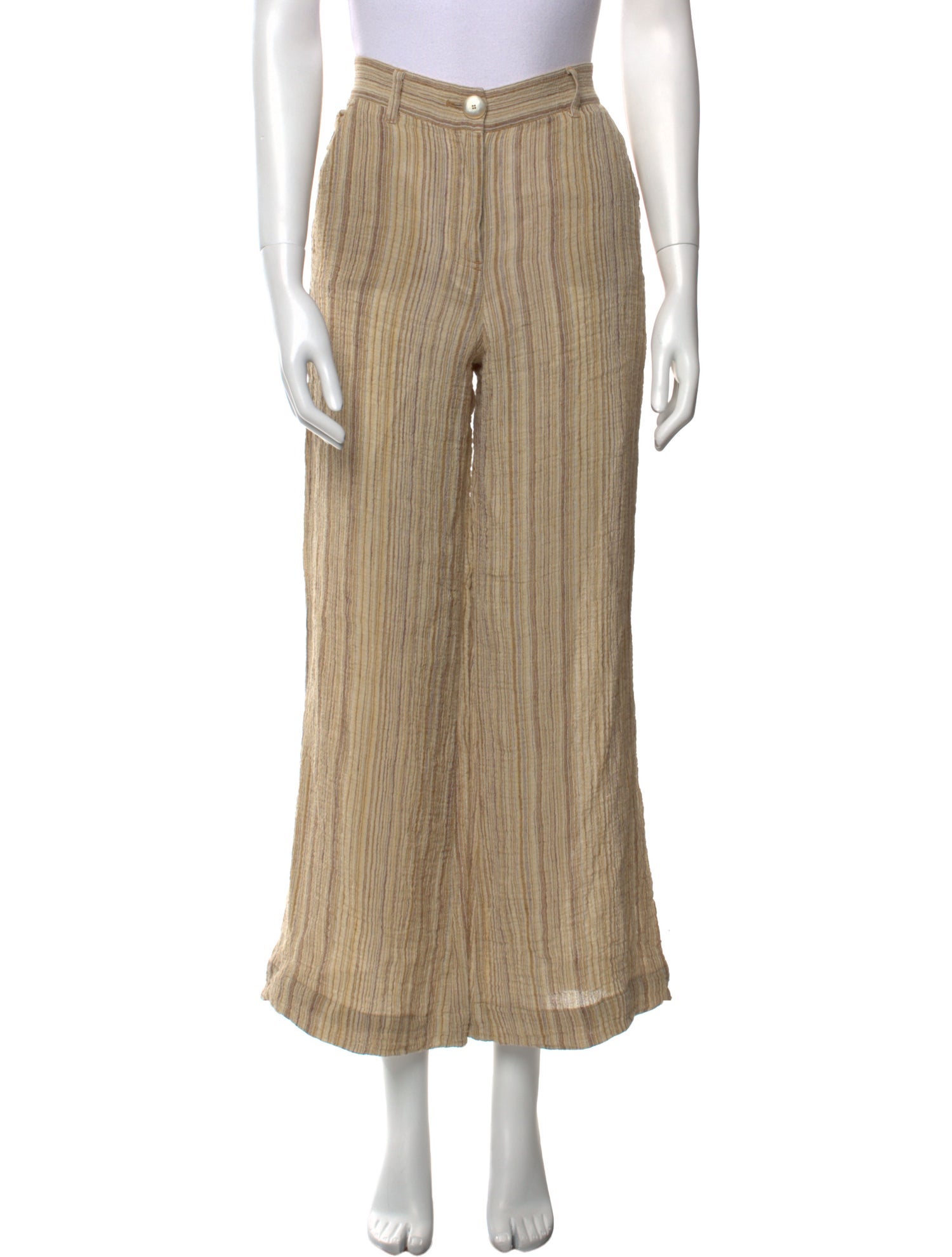 Masscob Linen Wide Leg Pants