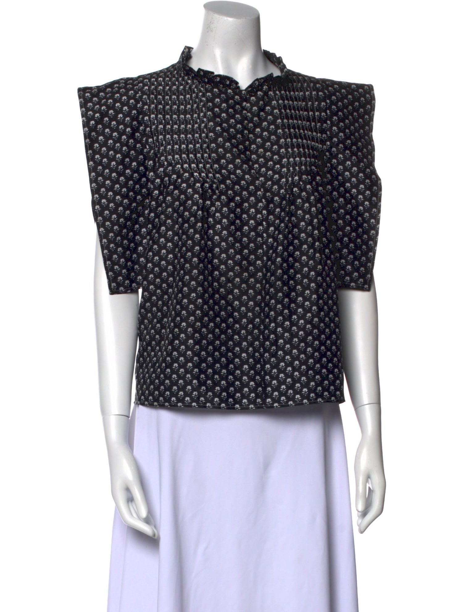 Masscob Silk Printed Blouse