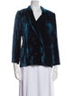 Masscob Velvet Blazer