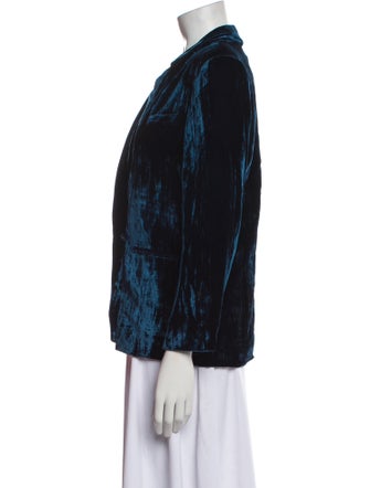 Masscob Velvet Blazer