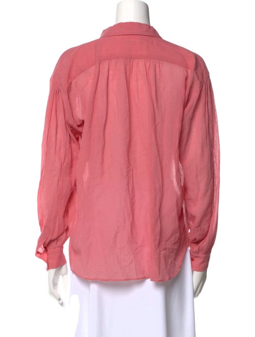 Masscob Long Sleeve Button-Up Top