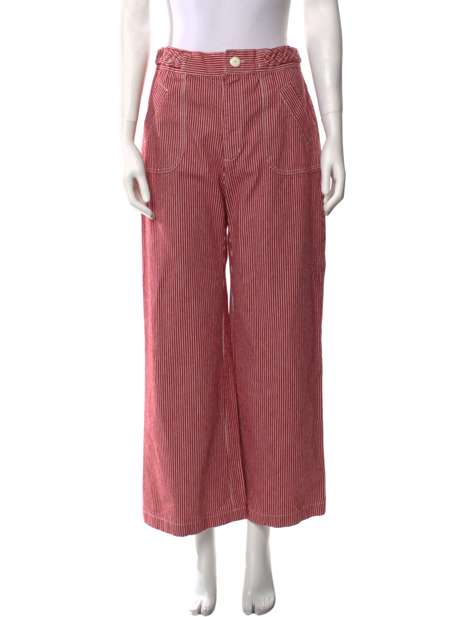 Masscob Striped Wide Leg Pants