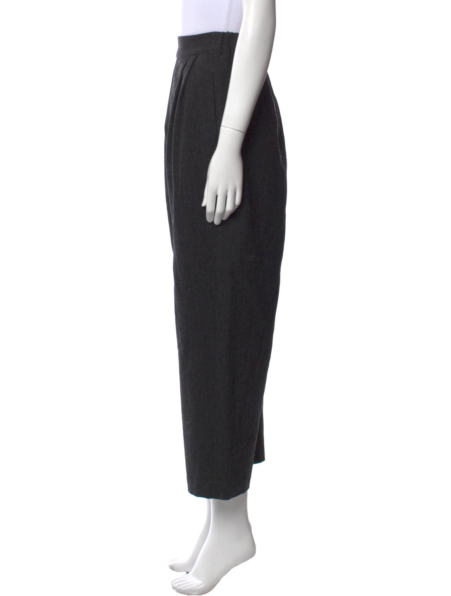 Masscob Wool Wide Leg Pants