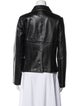 Cole Haan Leather Biker Jacket