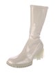 4CCCCEES Patent Leather Sock Boots