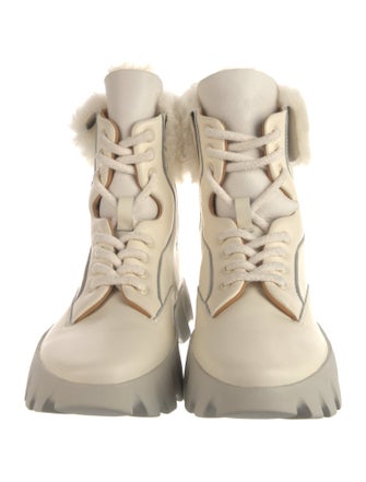 4CCCCEES Leather Snow Boots
